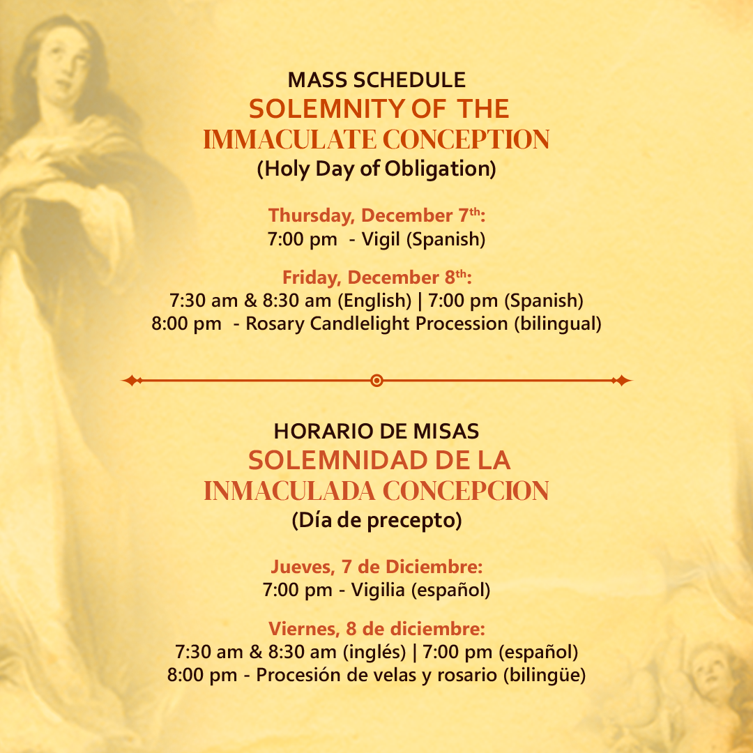Immaculate Conception Catholic School In Miami Lakes Calendar 2024