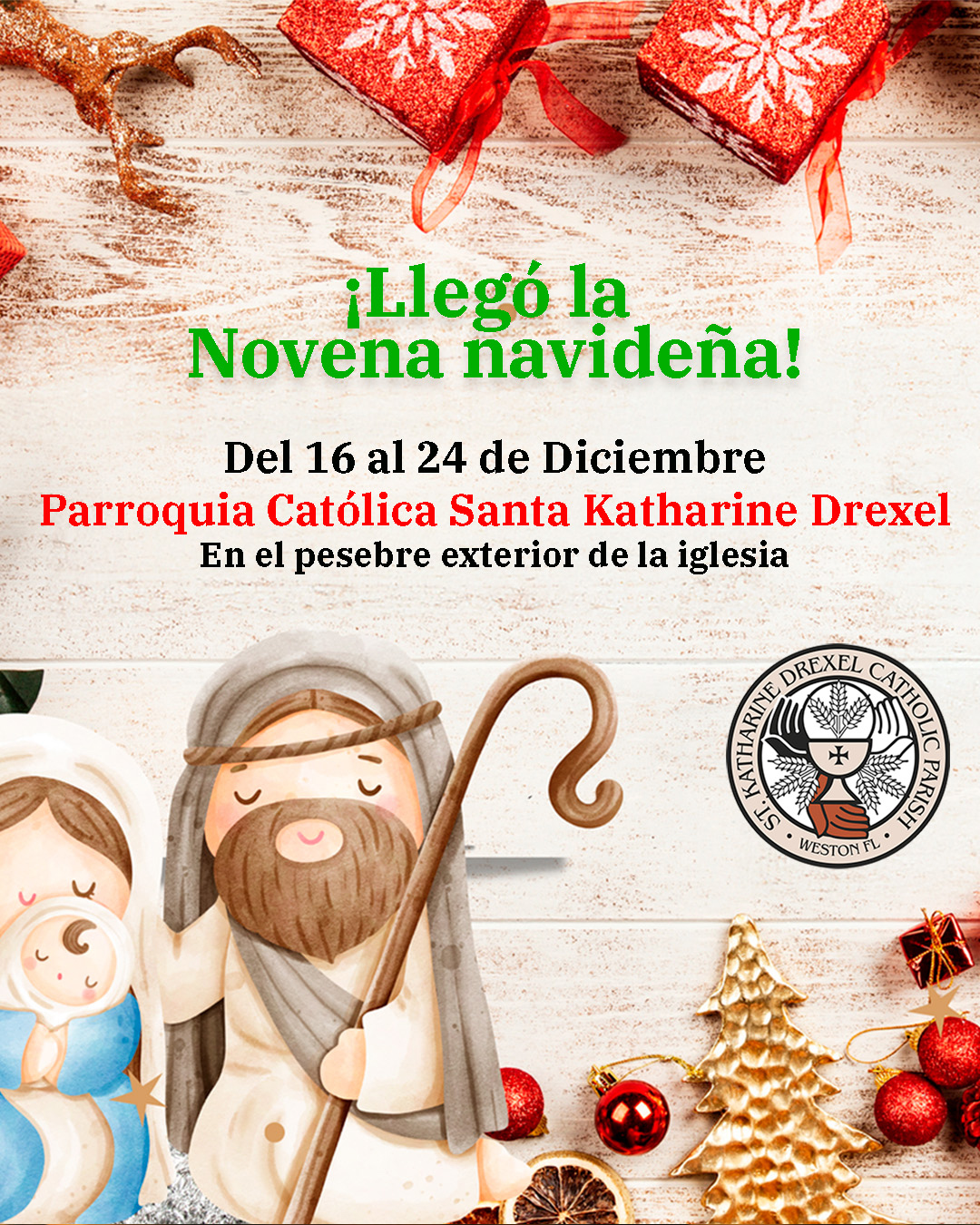 ¡Llegó la Novena navideña!                                                                                                                                                                                                                                                                               