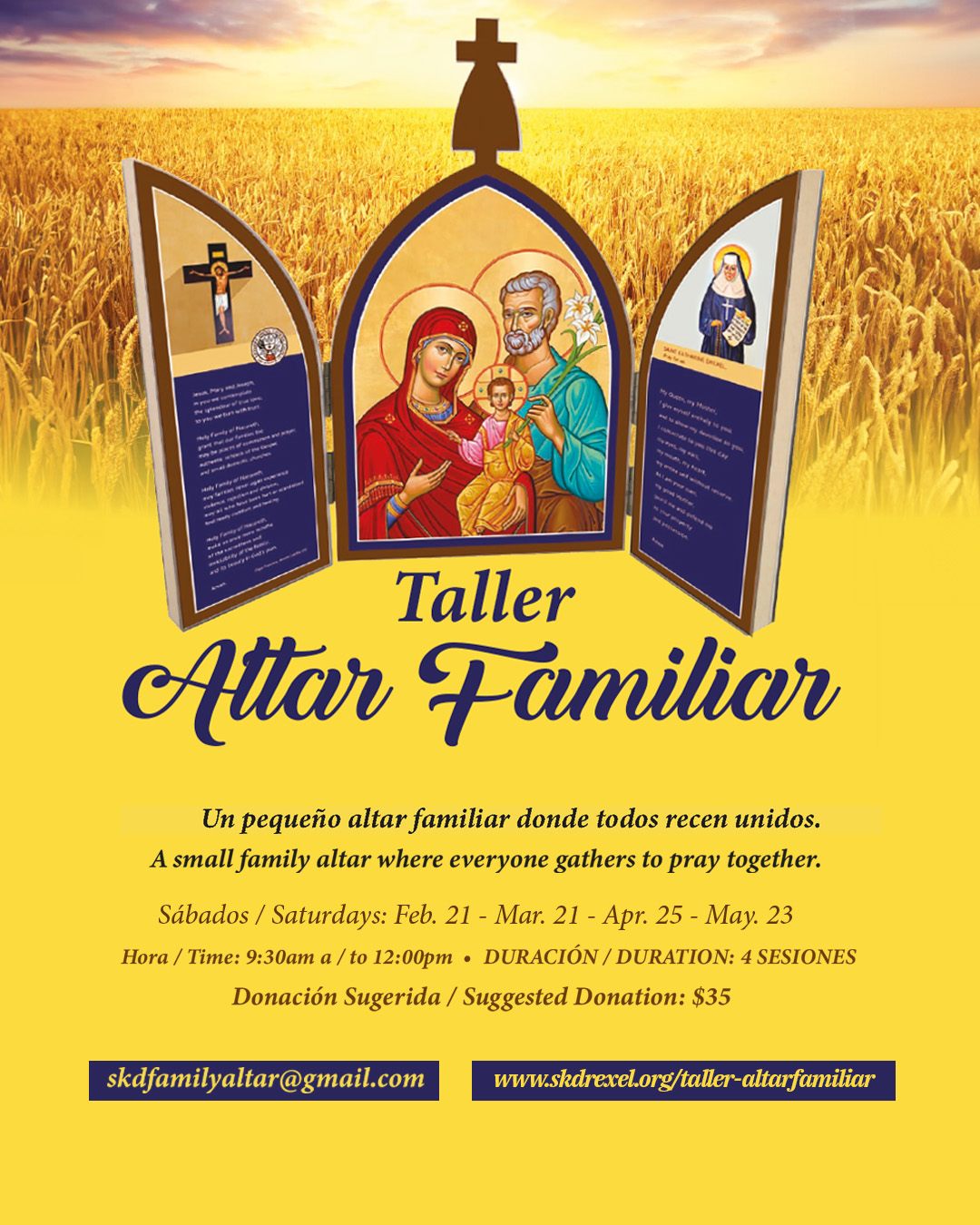 Taller Altar Familiar                                                                                                                                                                                                                                                                                       