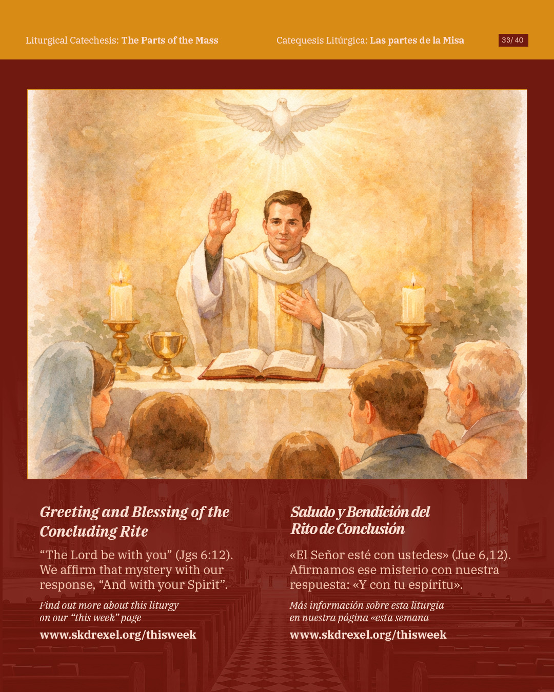 Liturgical Catechesis: The Parts of the Mass                                                                                                                                                                                                                                                                