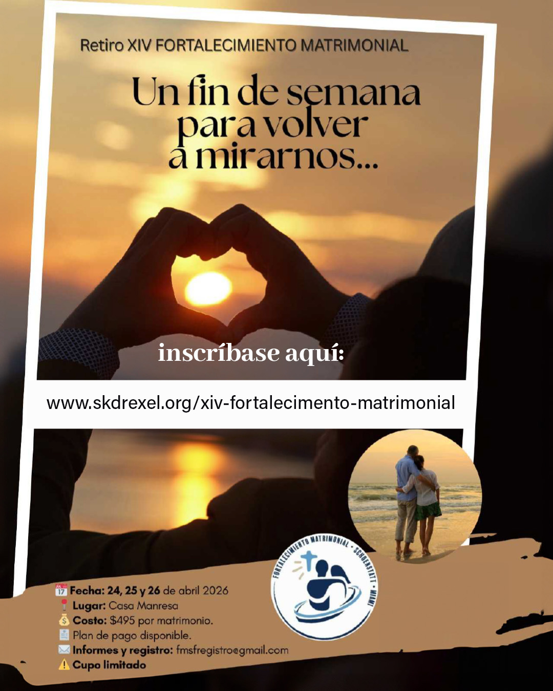XIV Retiro para el fortalecimiento matrimonial                                                                                                                                                                                                                                                              