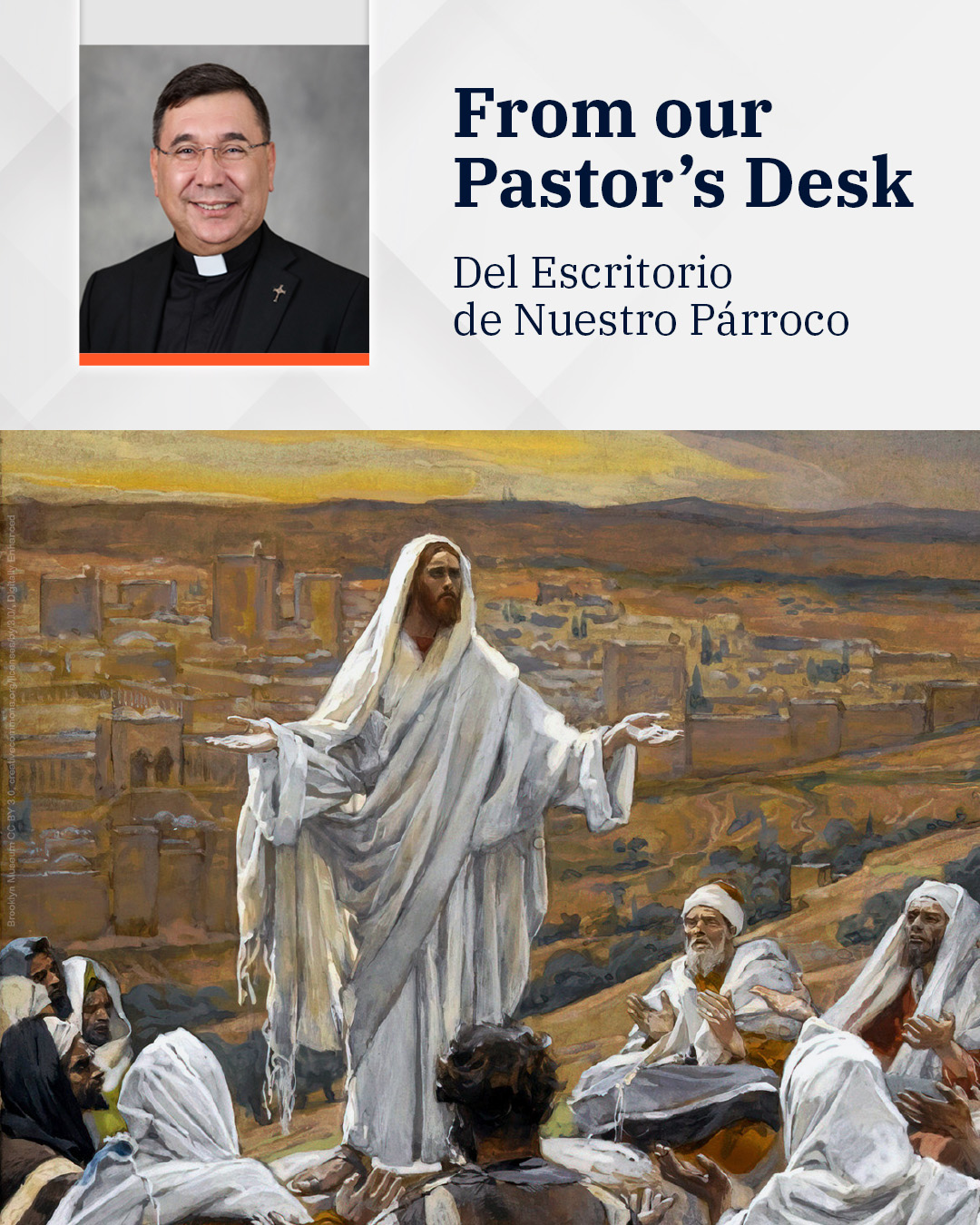 Desde el escritorio de nuestro párroco                                                                                                                                                                                                                                                                     