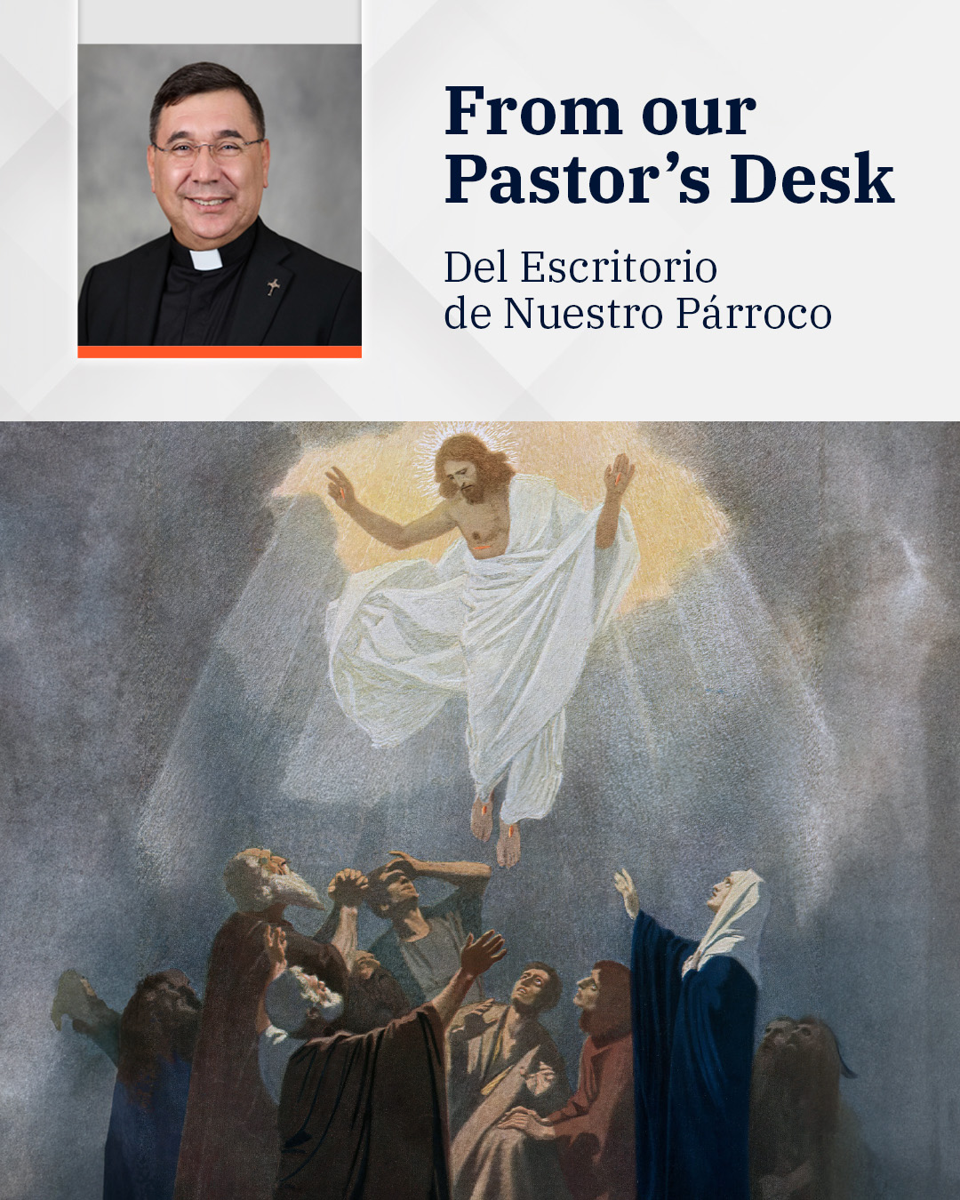 Desde el escritorio de nuestro párroco