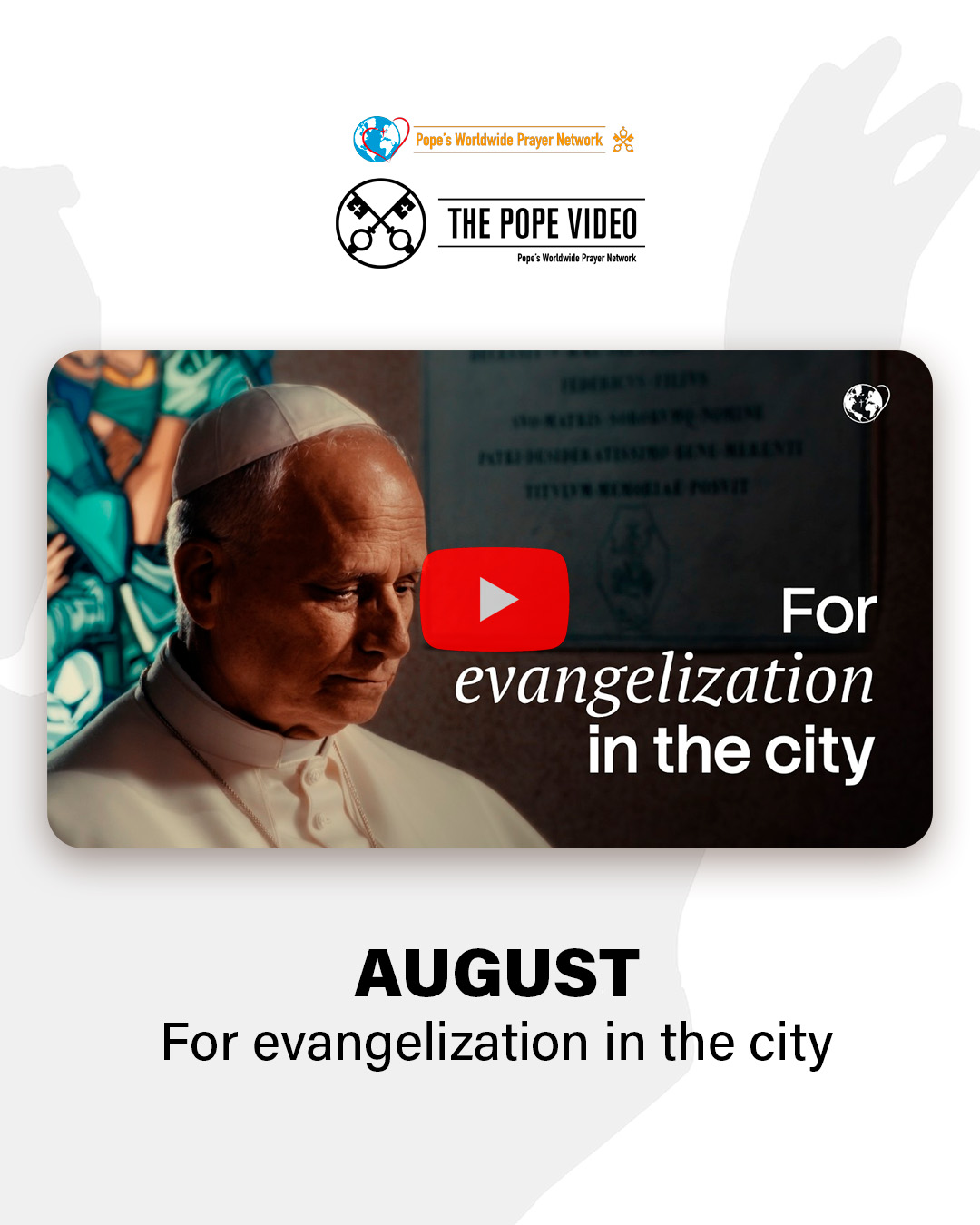 El vídeo del Papa