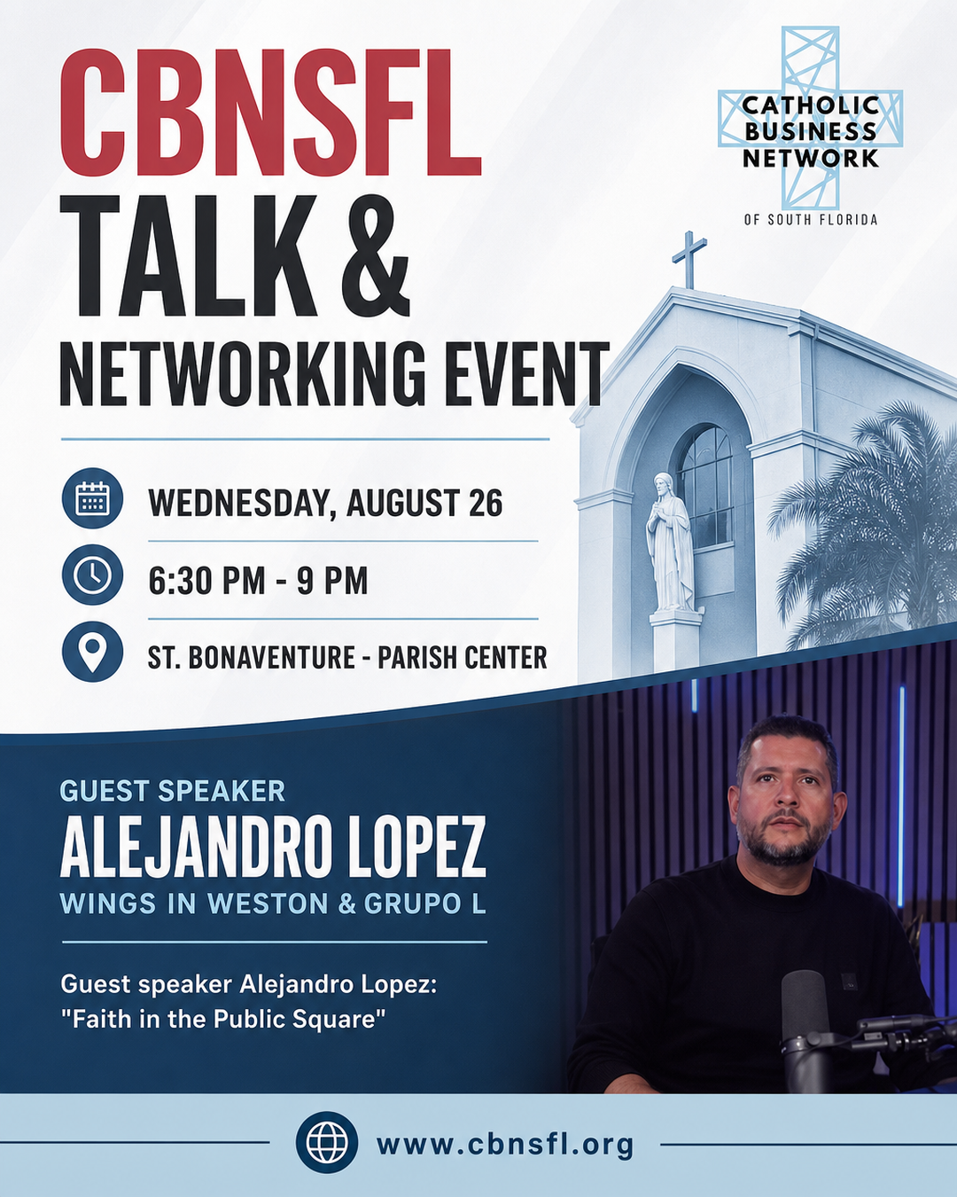 CBNSFL Talk & Networking Event SP