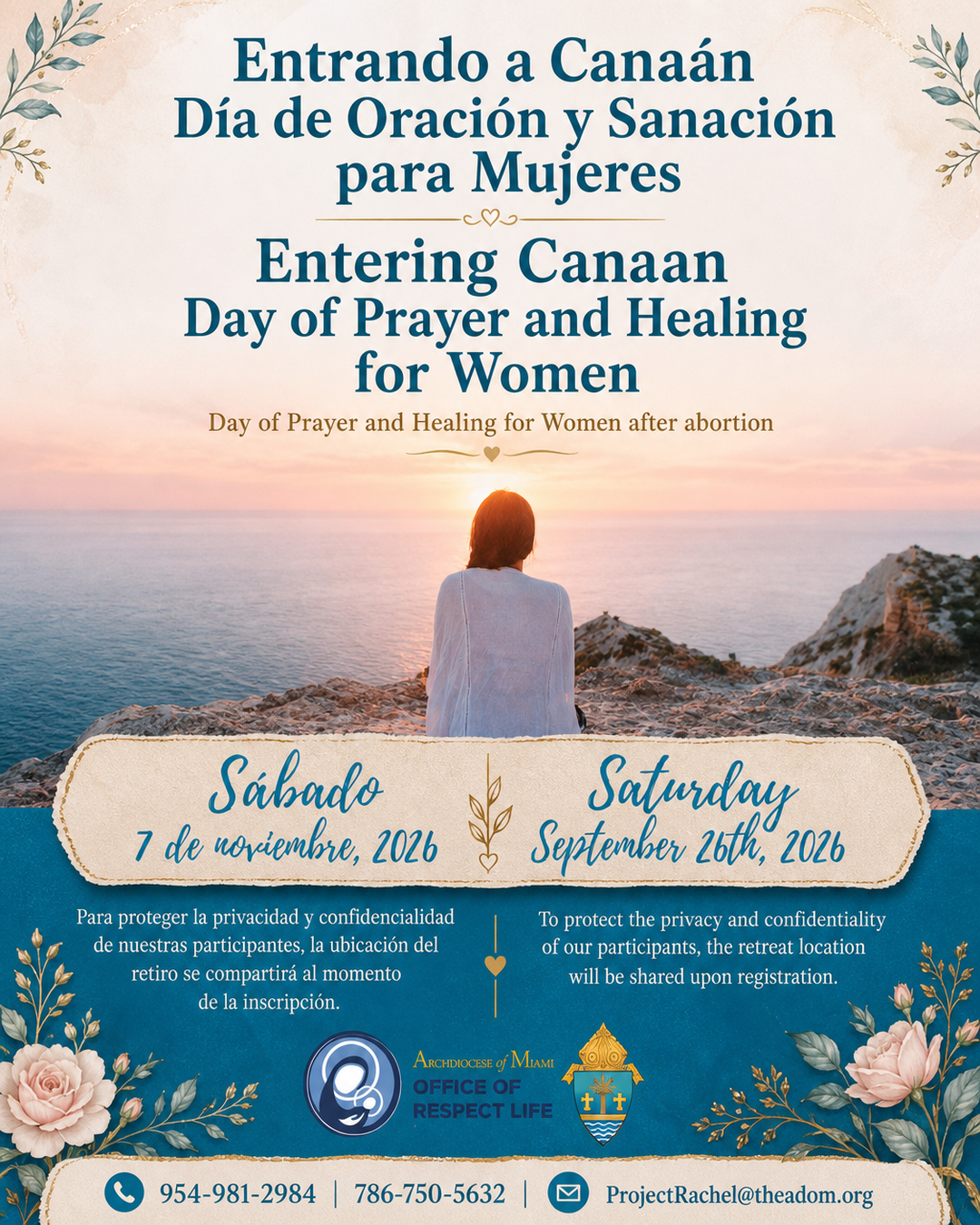 Entering Canaan: Day of Prayer and Healing for Women                                                                                                                                                                                                                                                        