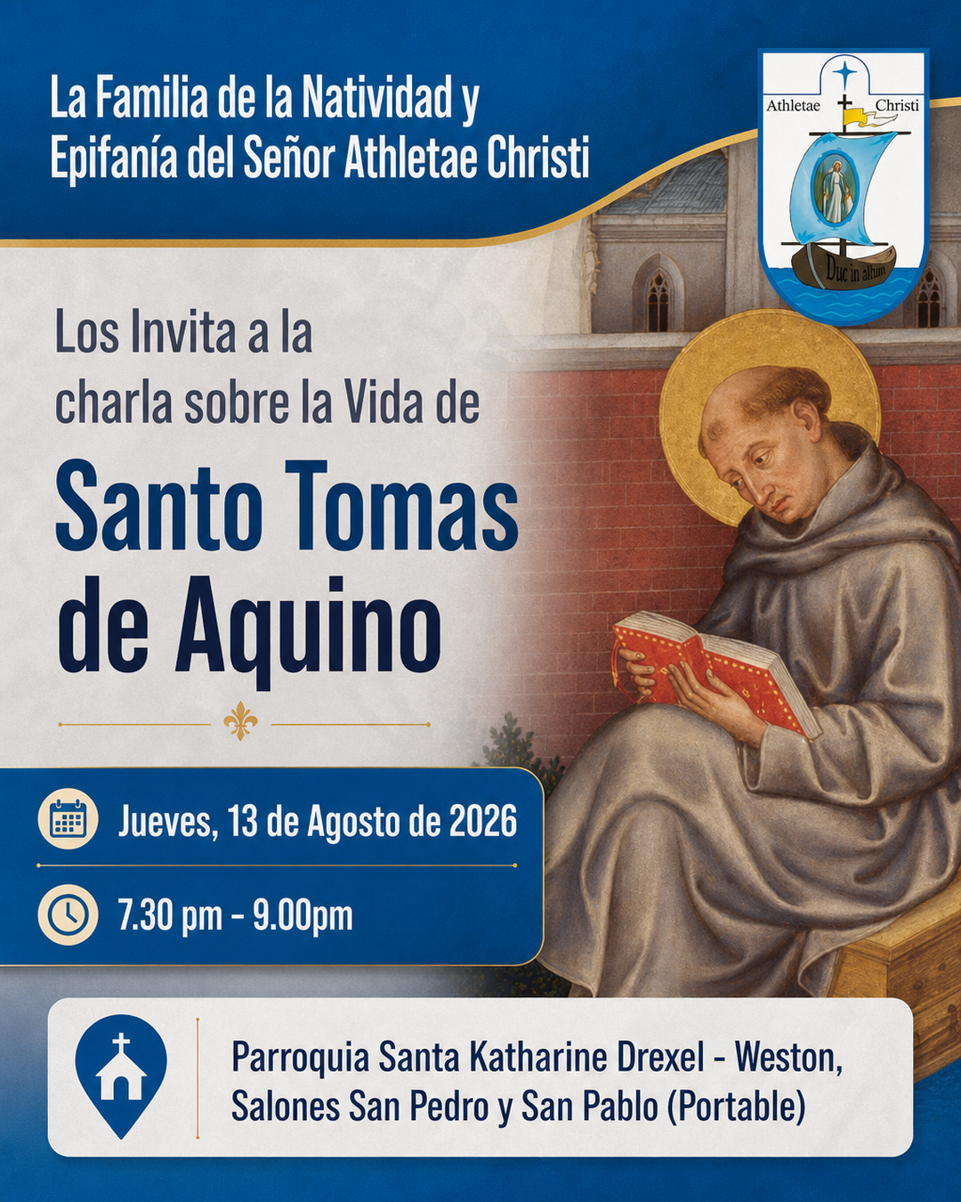 Talk on the Life of St. Thomas Aquinas                                                                                                                                                                                                                                                                      