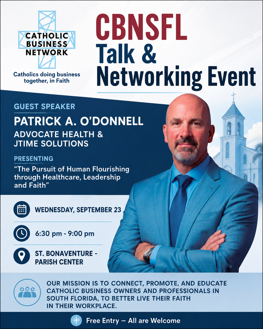 Join our CBNSFL Talk & Networking Event                                                                                                                                                                                                                                                                     