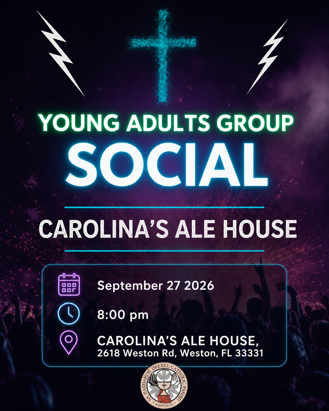Young Adults Group Social                                                                                                                                                                                                                                                                                   