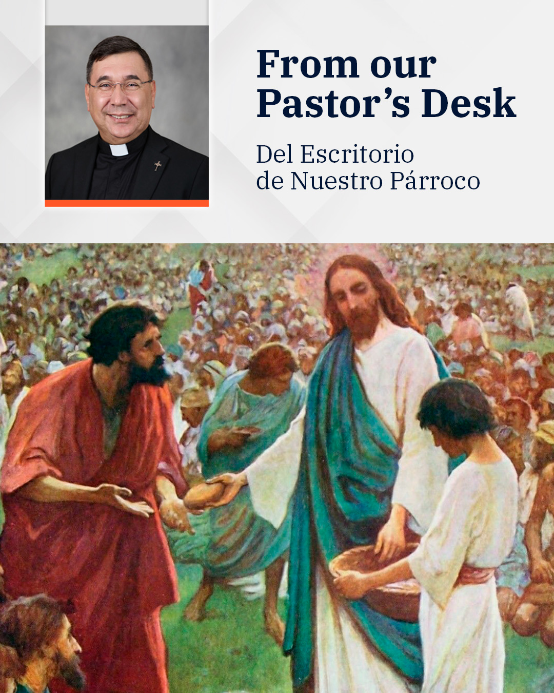 From our Pastor's Desk