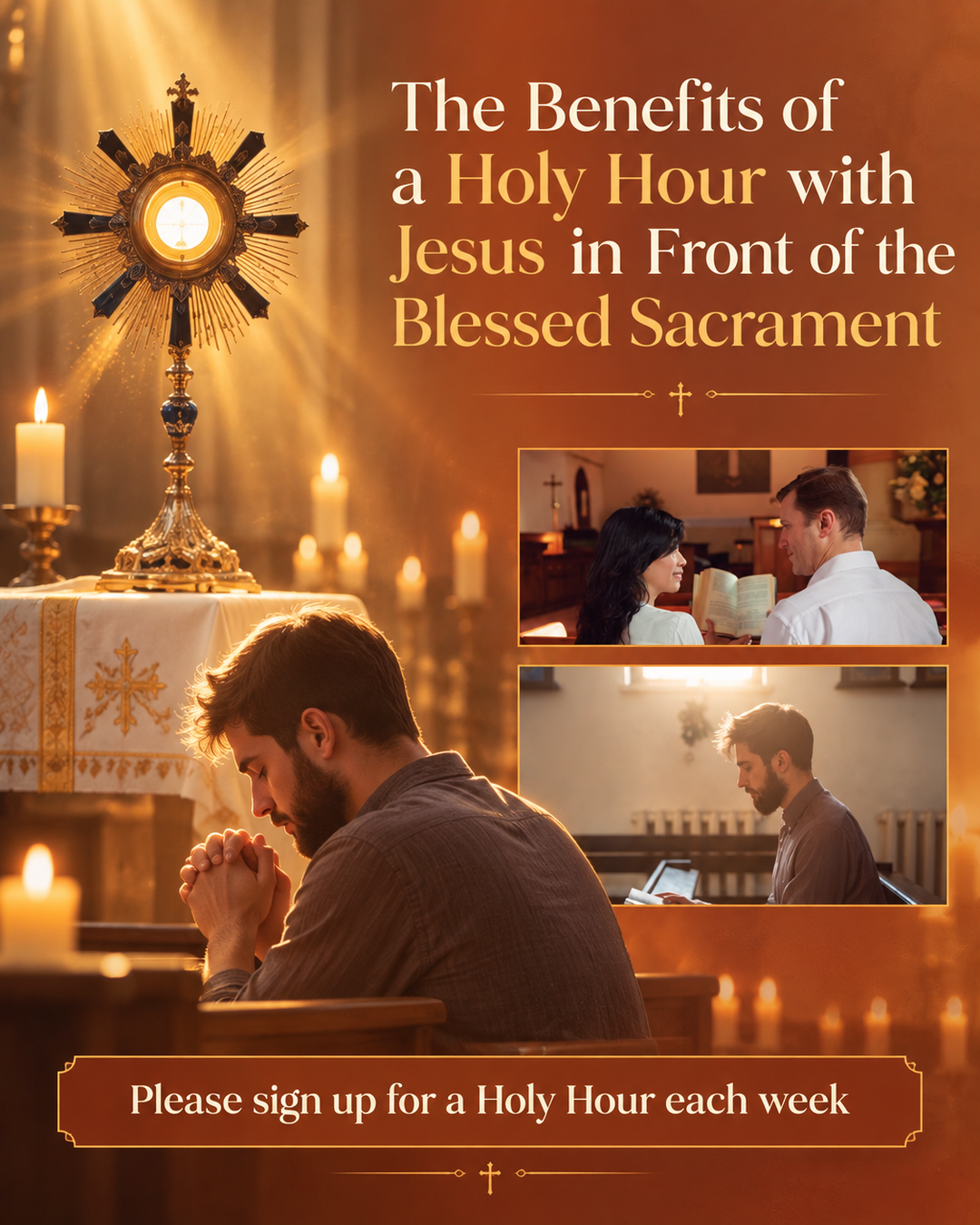 Sign Up for a Weekly Holy Hour